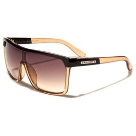 Biohazard New Womens Mens Stylish Retro Oversized Aviator Sunlgasses-Several Colors Available (PEACH)