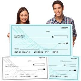 Big Checks for Presentations - Huge 30x16 Inch Fake Check for Awards & Donations - Reusable & Perfect for Events