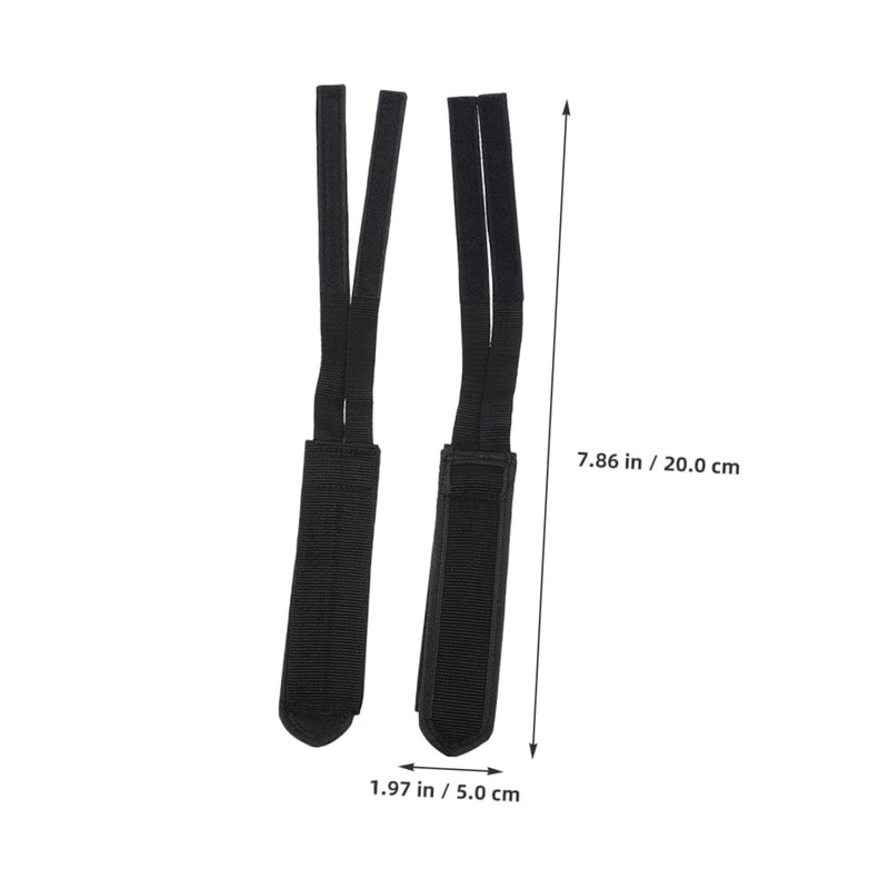 WOONEKY Exercise Bike Straps Bike Pedal Straps Comfort Fit Wide