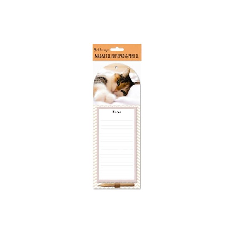 Orbitron Magnetic Shopping List Pad Notepad & Pencil To Do