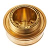 LOGOS 83010021 Alcohol Burner, Gold, Diameter 3.0 x Height 2.0