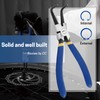 7 Inches Snap Ring Pliers, Internal Circlip Pliers with Bent