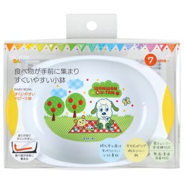 Skater WP4 Bowl, Easy to Scoop, Children's Tableware, Baby, Small Bowl, 6.5 x 4.5 x 2.0 inches (16.4 x 11.3 x 5 cm)