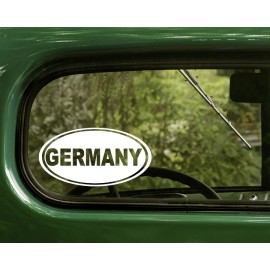 The Decal and Sticker Mafia 2 GERMANY DECALs Oval Sticker For Car Truck Bumper Window Rv Laptop 4x4