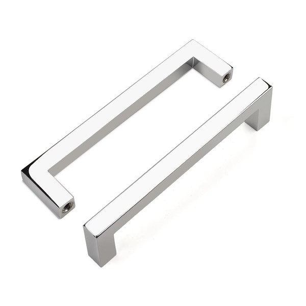 NIZADO 30 Pack 3 3/4 Inch Polished Chrome Handles for