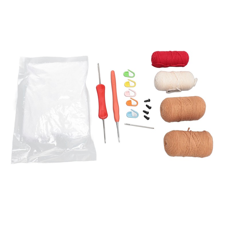 DIY Deer Crochet Kit Cute Animals Crochet Starter Kit with
