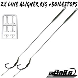 Angel-Berger Magic Baits Line Aligner Rig Boilie Rig Carp Rigs Boilie Leader (2)