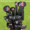 Craftsman Golf 11pcs /Set (4,5,6,7,8,9,A,S,P,L,X) USA US Flag Clover Leather