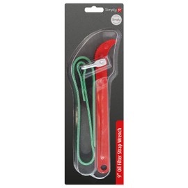 Simply Tools OFW01 9 inch Oil Filter Wrench Strap for Easy and Mess-Free Oil Cap Replacement