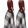 Brute Strength - Magnetic Towel Holder Leather - Cognac -