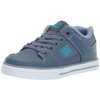 DC - Unisex-Child Pure Elastic Shoes, 10 Junior UK, Blue/Blue/Blue
