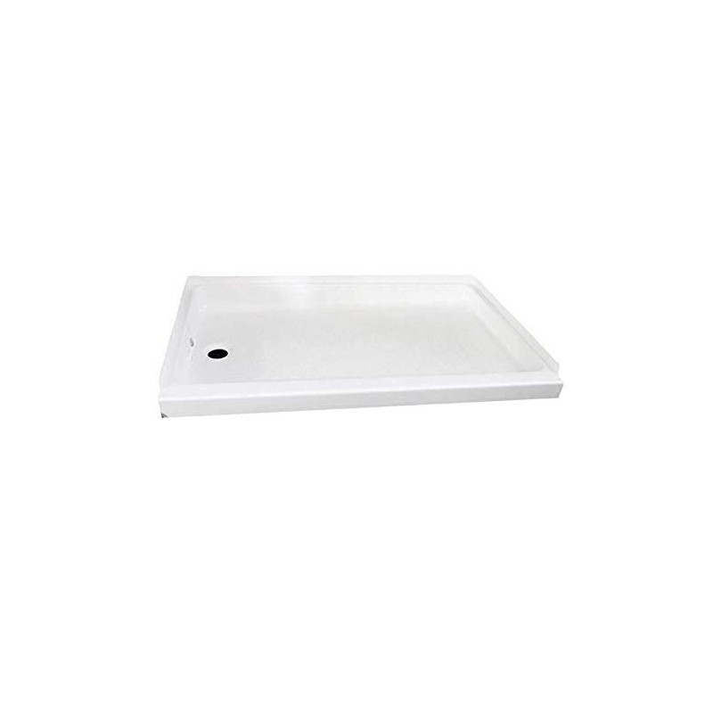 Shower PAN 24 X 36 White - Left Hand Drain