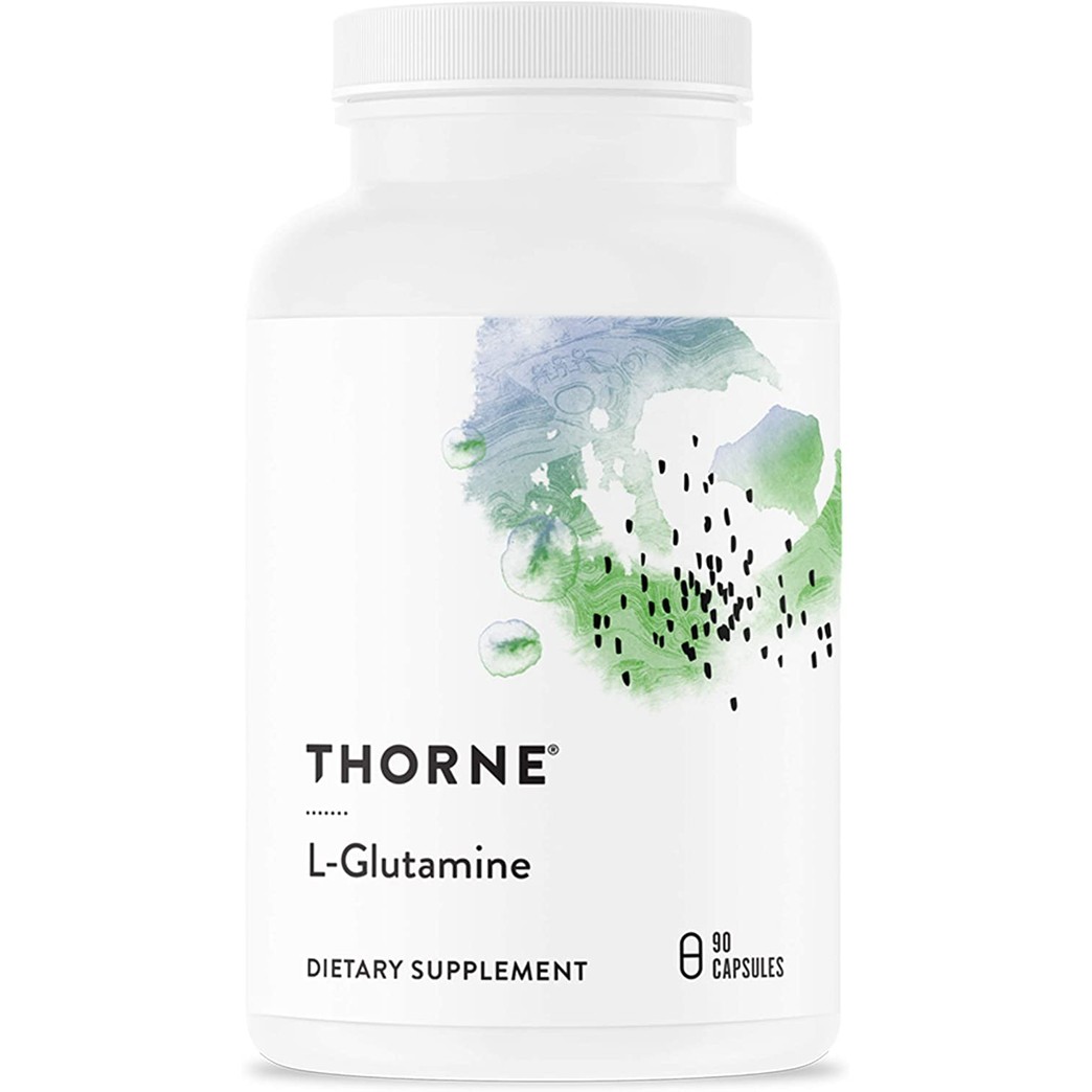 Thorne Research - L-Glutamine - Amino Acid Supplement for GI Health and Immune Function - 90 Capsules