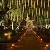 30cm Outdoor Meteor Shower Rain 8 Tubes LED String Lights