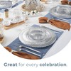 80 Piece Plastic Disposable Plates Set For 40 Guests I