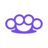 RDW Brass Knuckles Sticker - Decal - Die Cut -