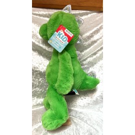 Kid Connection 12" Green Soft Plush Dinosaur Toy Stuff - New L