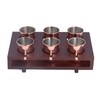 6pcs 100ml Copper Plated Moscow Mule Mug Stainless Steel Cocktail