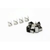Stainless Steel Clips for Lightwell Cover: approx. 12 Set for