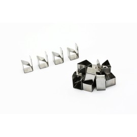 Stainless Steel Clips for Lightwell Cover: approx. 12 Set for Lightwell Cover: approx. Stainless Steel Wire Mesh or Alloy Fabric Box of 12 Basic Price € 0.58/)