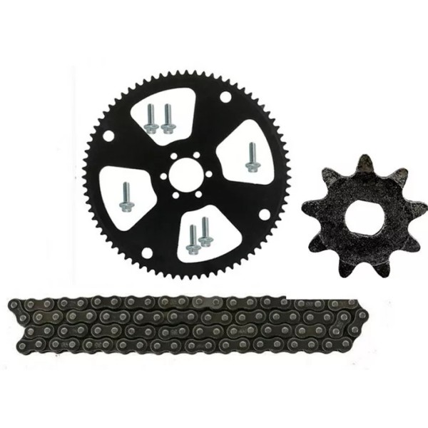 Unbranded 75 Tooth Front Rear Sprocket #35 Chain 9T for
