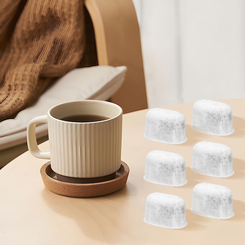 6 Pack Replacement Coffee Filters Compatible with Drew Barrymore Coffee