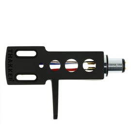 Thakker Headshell HS-10 Black incl. headshell leads