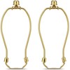 Lamp Harp 6 Inch, 2 Set Detachable LampShade Harp for