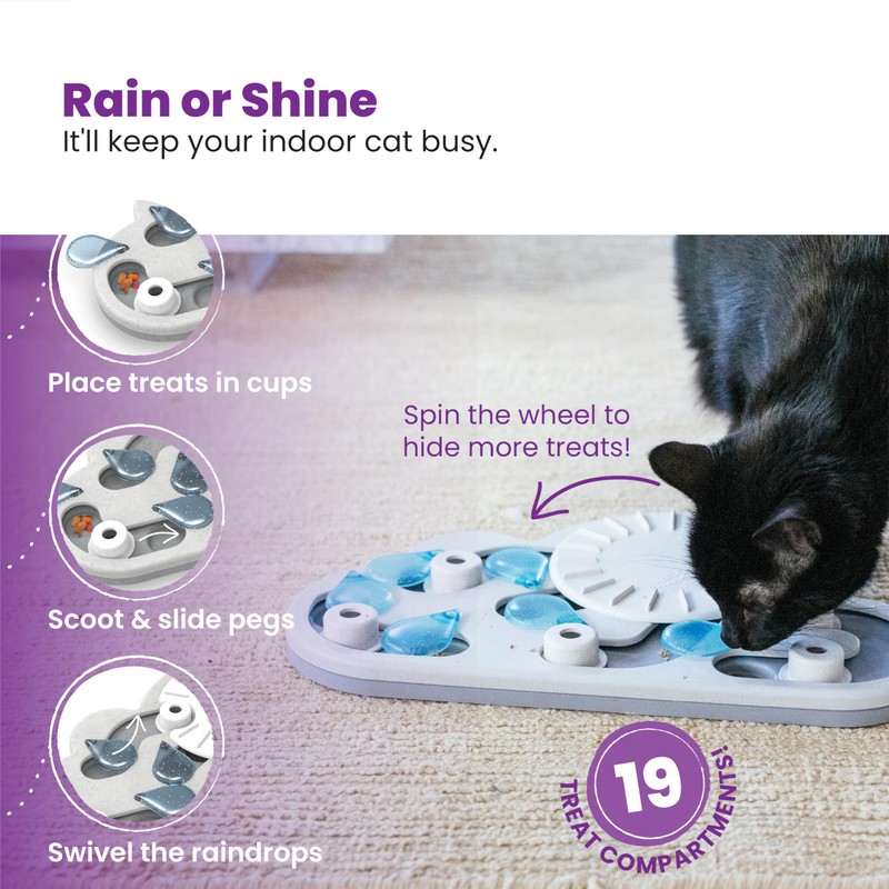 Catstages by Nina Ottosson Rainy Day Puzzle & Play Cat