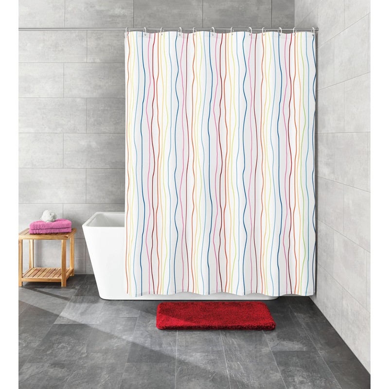 Kleine Wolke Jolie Shower Curtain 120 x 200 cm Multi-Coloured