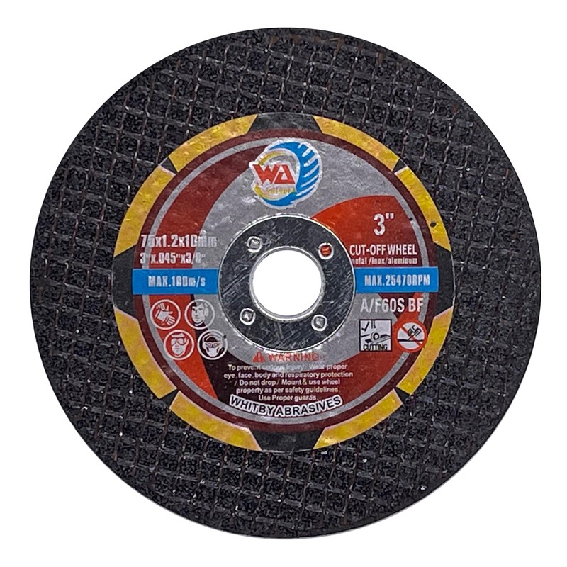 WA 7PCS - 3" x.045 x3/8" Thin Cut Off Disc,
