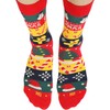 TODO Colours Funny Socks with Motif – Multi-Coloured, Colourful, Crazy
