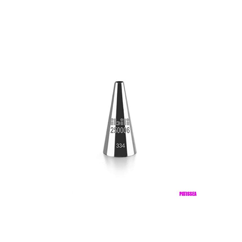 Ibili 250007 Nozzle for Baking Mould, Round, Smooth, 7 mm