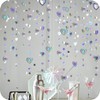 XoeLLe 40 ft Heart Garland, Pack of 4 3 m