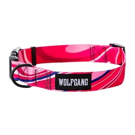 Wolfgang Heavy Duty, Adjustable Wide Venture Dog Collar with Quick Release Nylon Buckle for Walking & Training, Hide Out, X-Large