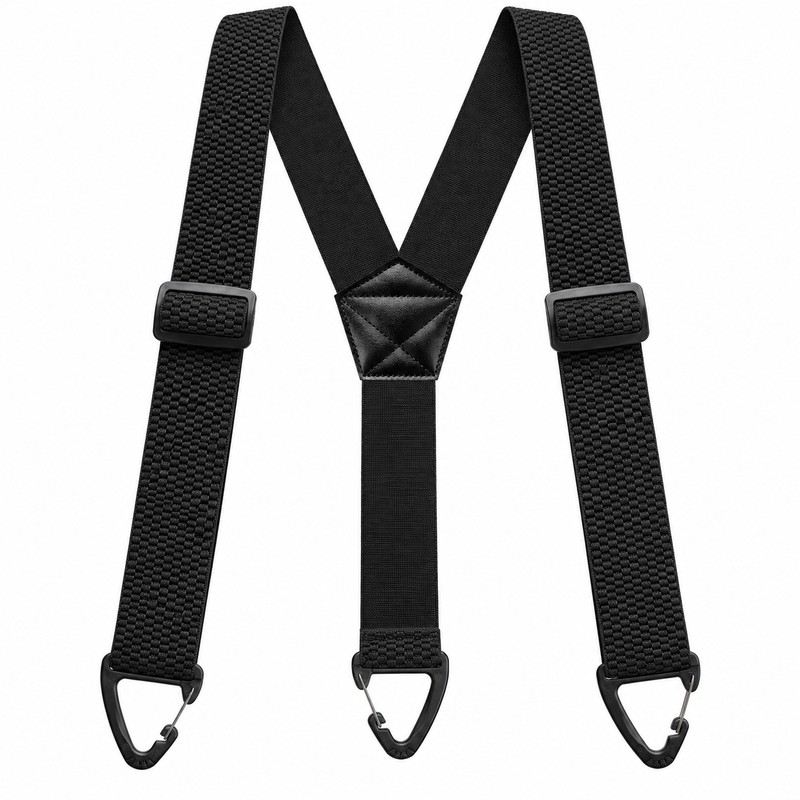 Adjustable Y-Back Suspenders for Men – 1.5-Inch Wide Straps with