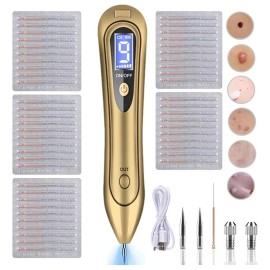 Pluma Cauterizador Quita Verrugas Lunares Pecas Y Manchas Recargable Con Luz Led