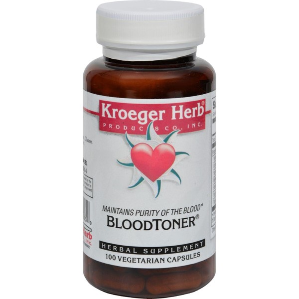Kroeger Herb Blood Toner 100 Cap