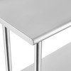 ROCKPOINT Work Commercial Kitchen Adjustable Under Shelf and Table Foot