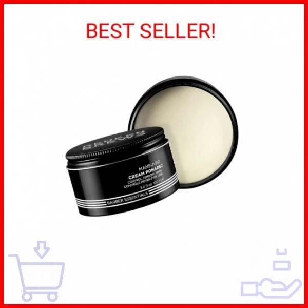 Redken Brews Cream Pomade For Men - Provides Medium Hold