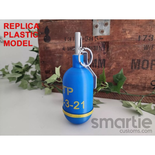 Smartie Customs DUMMY Russian RGR 60mm Grenade - Accurate Size
