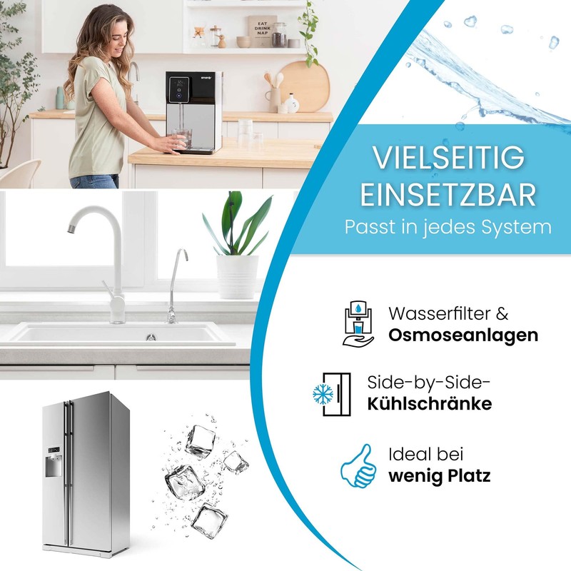 smardy Connection Kit for Side-by-Side Refrigerator & Osmosis System -