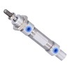 Mini Air Cylinder Stainless Steel Piston Rod Pneumatic Reciprocating Motion