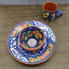 Handmade Hand Painted Portuguese Pottery Soup Bowls – Set of