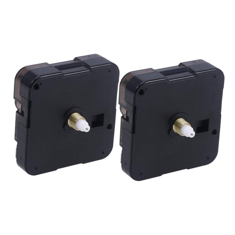 Gadpiparty 2sets Quartz Clock Movement Mechanism Silent Second Leaping DIY