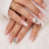 Ombre Shine Handmade Nail Tips - Oval S / 옴브레샤인