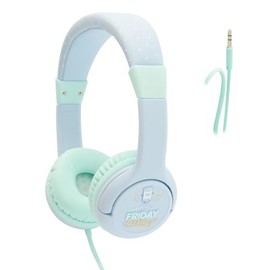 WONDEE Mr Wonderful Gifts Kids Headphones with Headband and Volume Limit of 85dB - Mr Wonderful Headphones Gifts for Boys and Girls