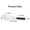 Fish Spatula, Stainless Steel Fish Turner, Stainless Steel Slotted Turner