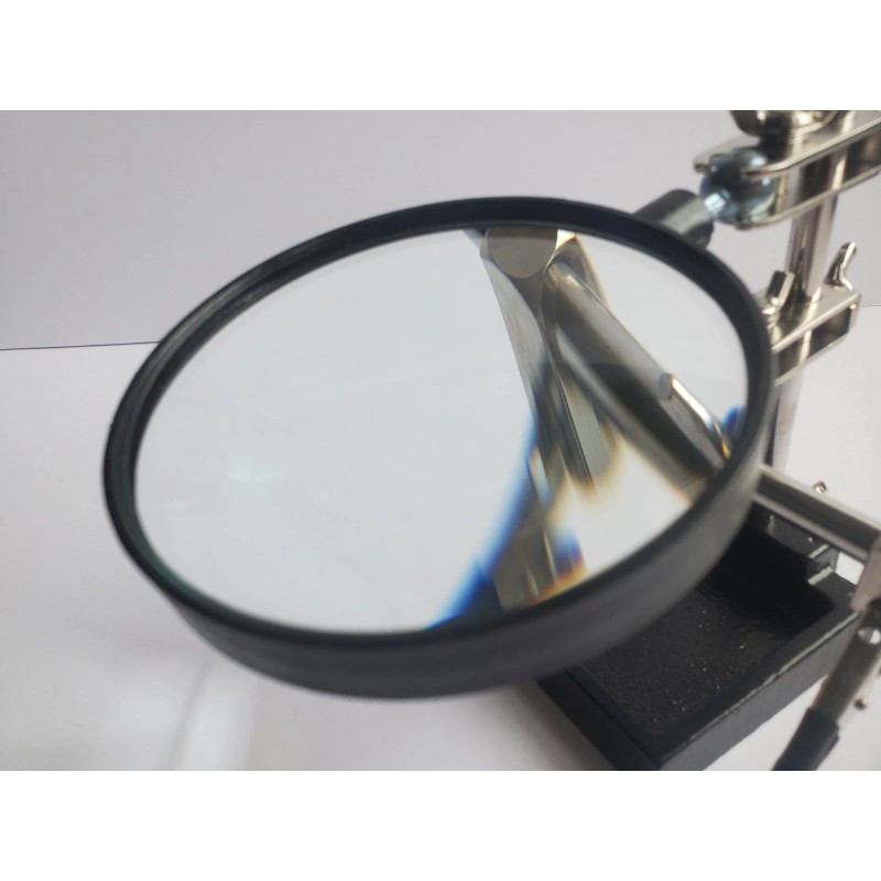 Duratool Third Hand Soldering Iron Stand Helping Clamp Vise Clip