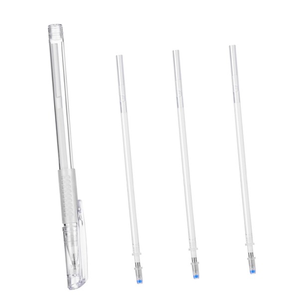 FOMIYES Microblading Pen Set Tattoo Eyebrow Pencil 3 Refills 1mm